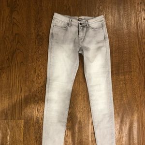 Uniqlo light grey jeans
